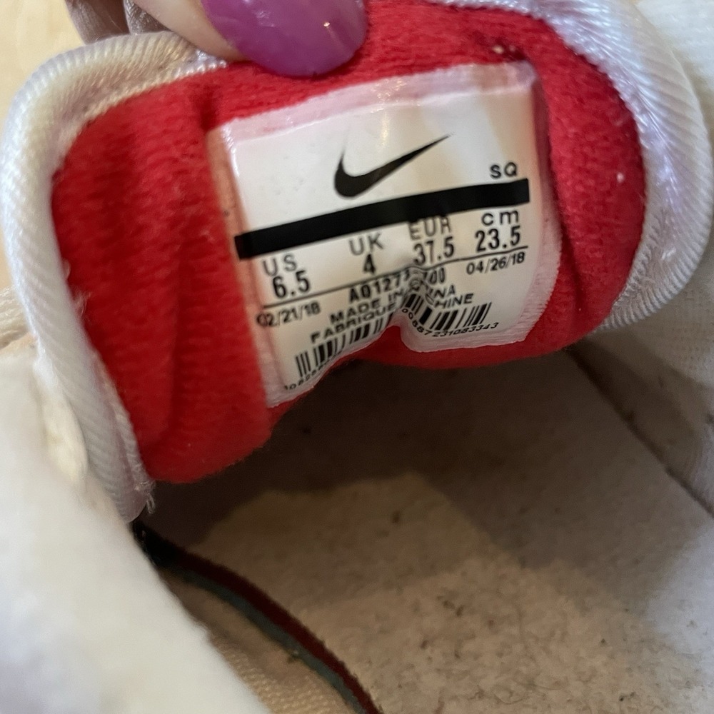 Nike Air Max 1 Anniversary OG Red Sneakers Women's 6.5  Men's 5 - Picture 8 of 8